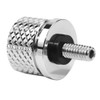 Tornillo de acero inoxidable moleteado para asiento de guardabarros, rosca