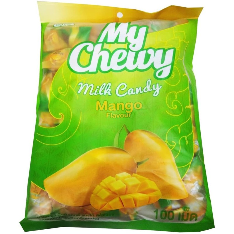 My Chewy Mango Milk Candy (100 Counts, 12.69 Oz) Tropical