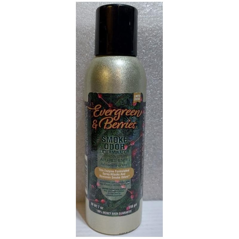 Smoke Odor Exterminator 198 gm/ 7 oz Large Spray Evergreen