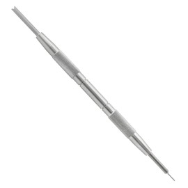 Be In Your Mind 6767-F Spring Bar Tool Double Tip Design Spring Bar Tool for Watch Straps and Bracelet Replacement for DIY and Professional Use, silver
