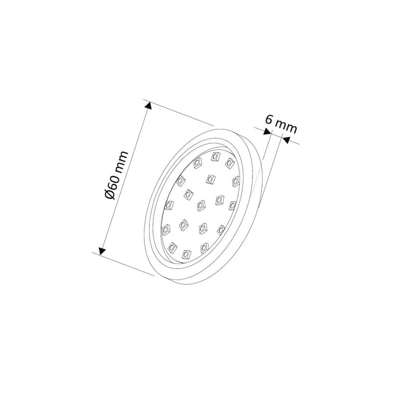 BMF DIRECT Under Cabinet Light Kit, 12V DC Ideal for