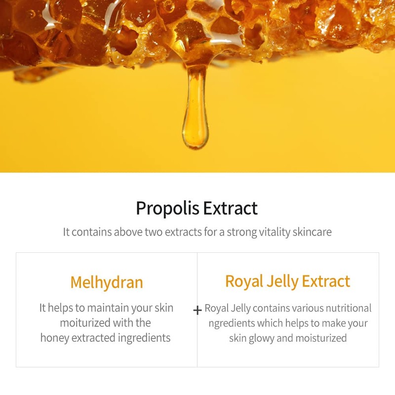 JMSolution Honey Luminous Royal Propolis Toner XL Black – Intensive