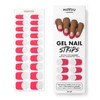 MOYOU LONDON Semi Cured Gel Nail Strips, 20 Pc. Gel