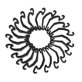 VILLFUL 24pcs Small Pet Cage Latches Edge Clips for Rabbit Hamster Puppy Chicken Secure Cage Buckle Connectors Fit DIY Assembly Accessories