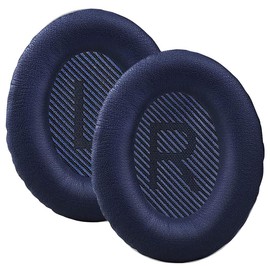 QC35 Headphones Ear Pads Quiet Comfort 35 Replacement Ear Cushions Earpads Compatible with Bose QC35/QuietComfort 35 and QC35 II/QuietComfort 35 II Headphones (Midnight Blue)