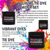 WELYEME Cold Water Dye Blue, Tie Dye Powder, Fabric Dye