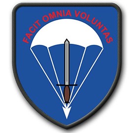 Copytec Patch 1KP KSK Facit Omnia Voluntas 1 Company Command Special Forces #3453