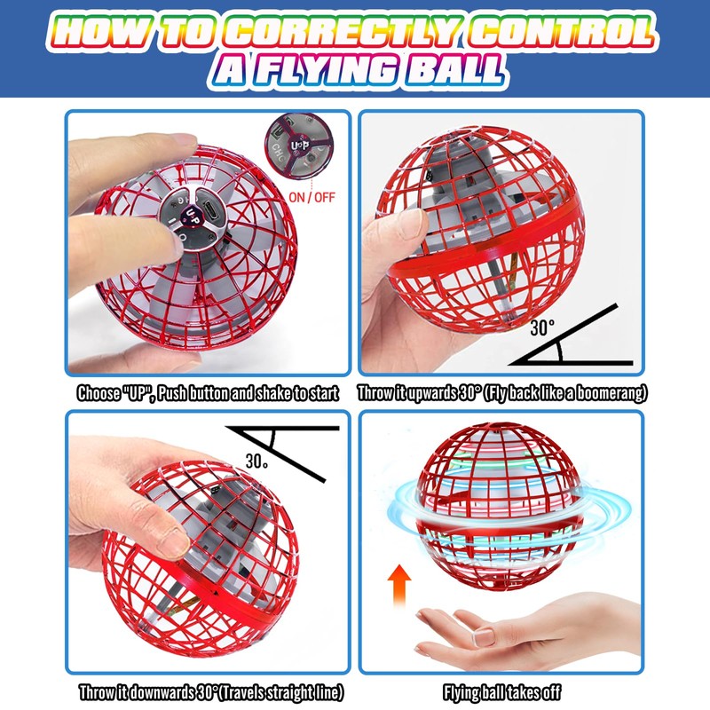 2025 Flying Orb Ball - AI Cool Novelty Gift Galaxy