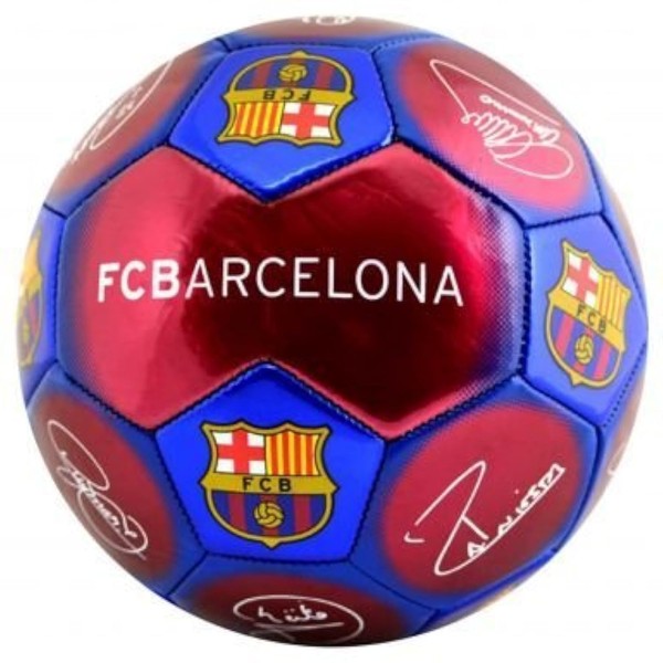 Manchester United Official FC Barcelona Signature Soccer Ball Size 5