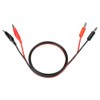 Akozon Banana Plug to Clip Cable, Cable Banana Plug, Banana