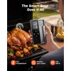 Termómetro inteligente inalámbrico Bluetooth para carne, base independiente, 6 sensores