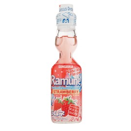 Ramune Strawberry Natural 18 Pack
