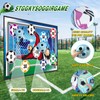 Soccer Ball Game Set for Kids: Indoor Outdoor Backyard Toss