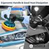FABOKA Cordless Car Buffer Polisher, 12V Dual-Action Random Orbital Polisher