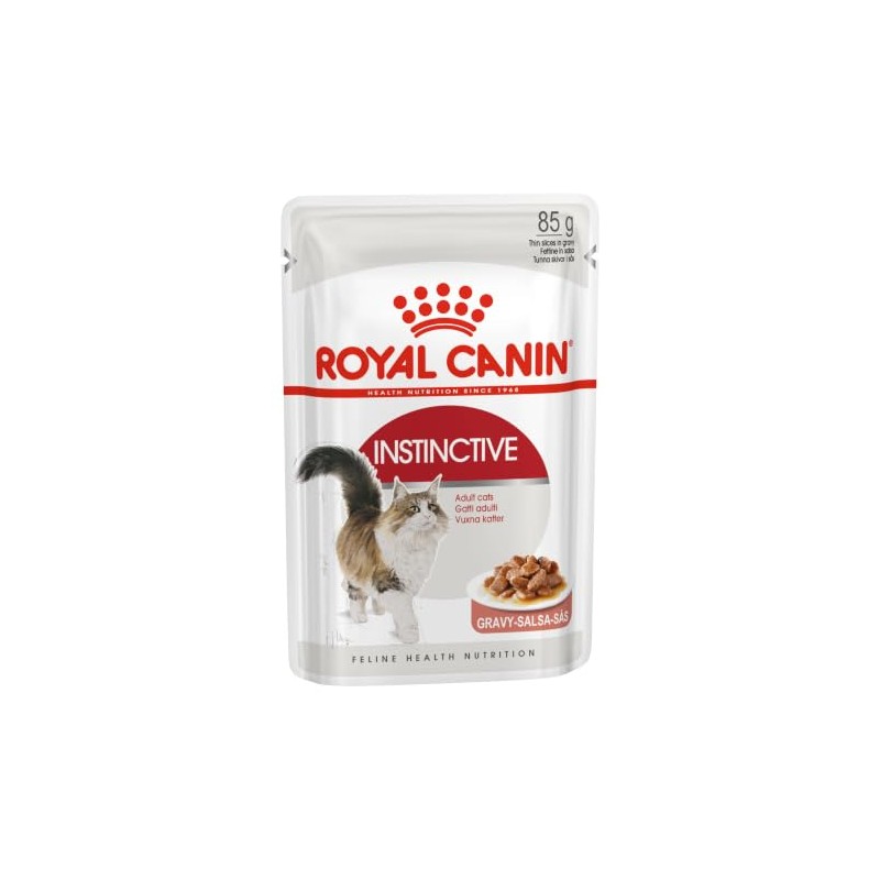 Royal Canin - Bolsa húmeda instantánea para adultos, 12 x