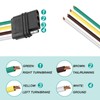 XMSJSIY - Conector de cable para arnés de remolque de