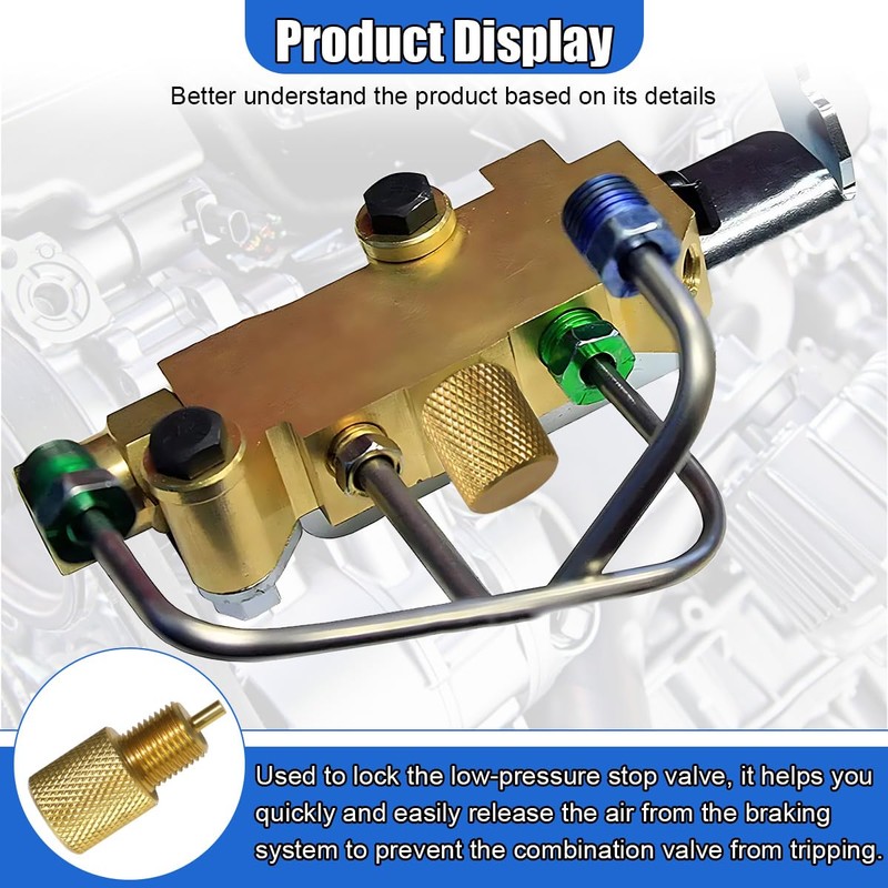 GAOLAOSY Brake Proportioning Valve Bleeder Tool, Brake Bleeding Tool for