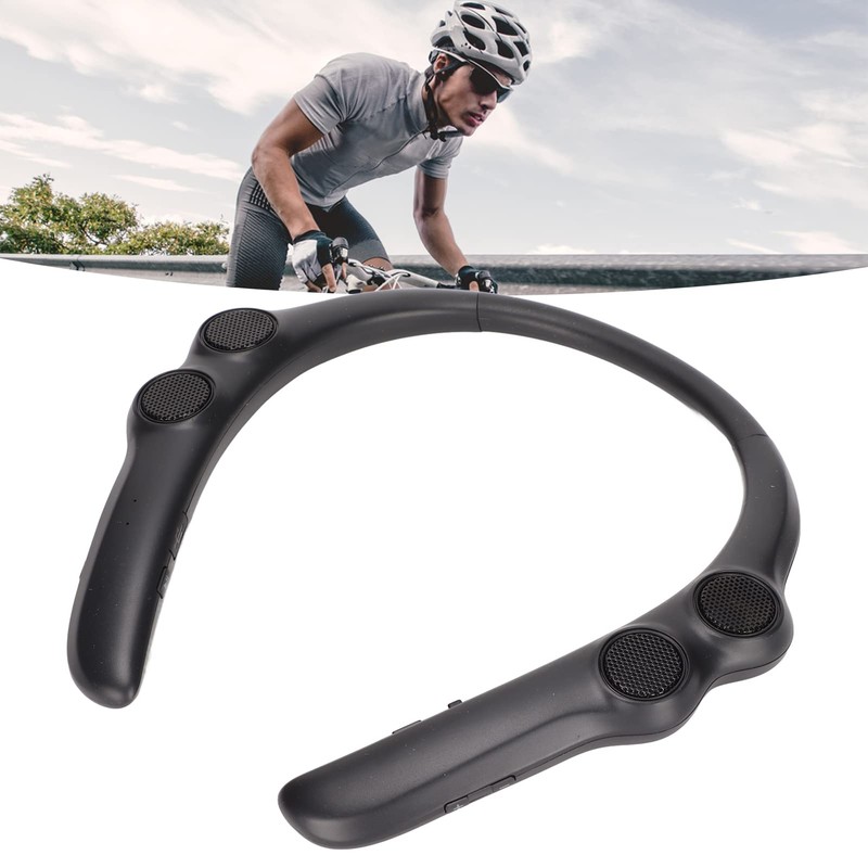 SUNGOOYUE Wireless Neckband Headset, Bluetooth 5.3 with Noise Cancelling Mic