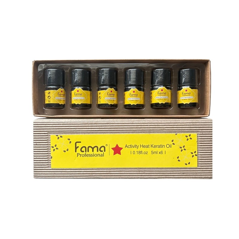 Generic Activity Heat Keratin Oil (contains 6 bottles of 5ml