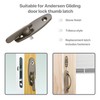Thumb Latch for Andersen Sliding Patio Door Lock – Fits