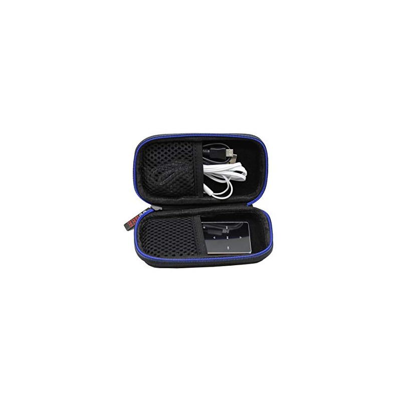 Mp3 Player Case (Red),GUBEE Hard Travel Case Storage Bag for