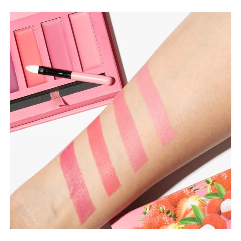 Paleta de Labiales Matte Juicy Lips Adara (FRESA)