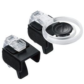 Elecom P-GMSRSF01BK Smartphone Game Controller Joystick Short Type with Finger Rest