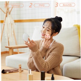 Baluue 7pcs Dual-sided Makeup Sponge for Wet and Dry Powder Foundation Soft Cosmetic Tools for Application Durable and Washable Skin Tone