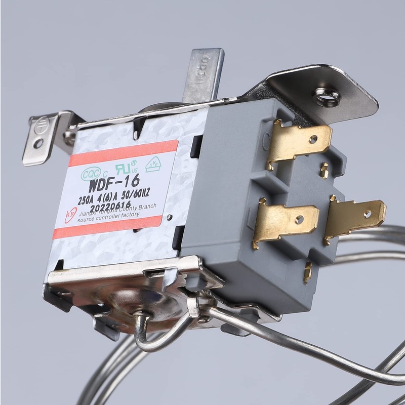 Mini Fridge Thermostat, 3 Pin WDF-16 Universal Freezer Refrigerator Thermostat