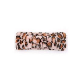 ScarvesMe Women Soft Faux Fur Leopard Cheetah Animal Print Headband Headwrap