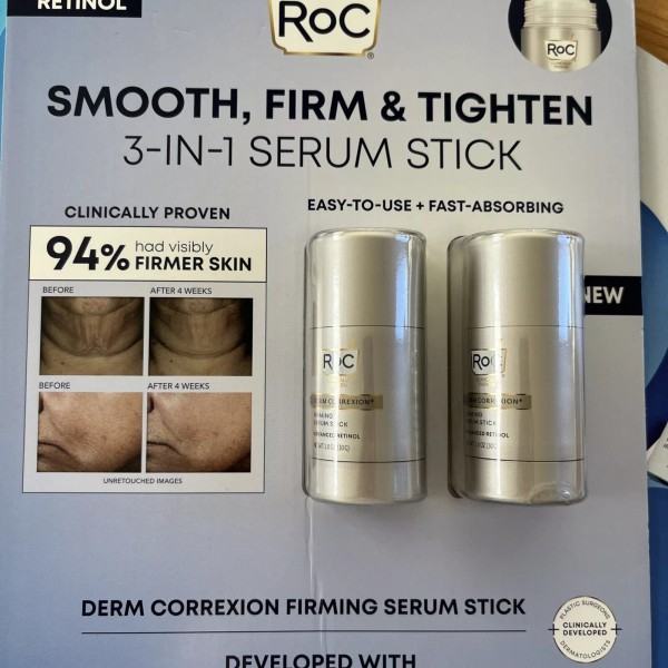 RoC Derm Correxion Firming 3 in 1 Serum Stick, Smooth