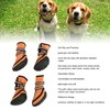 Dog Boots Waterproof Prevent Slipping Reflective Adjustable Outdoor Dog Shoes