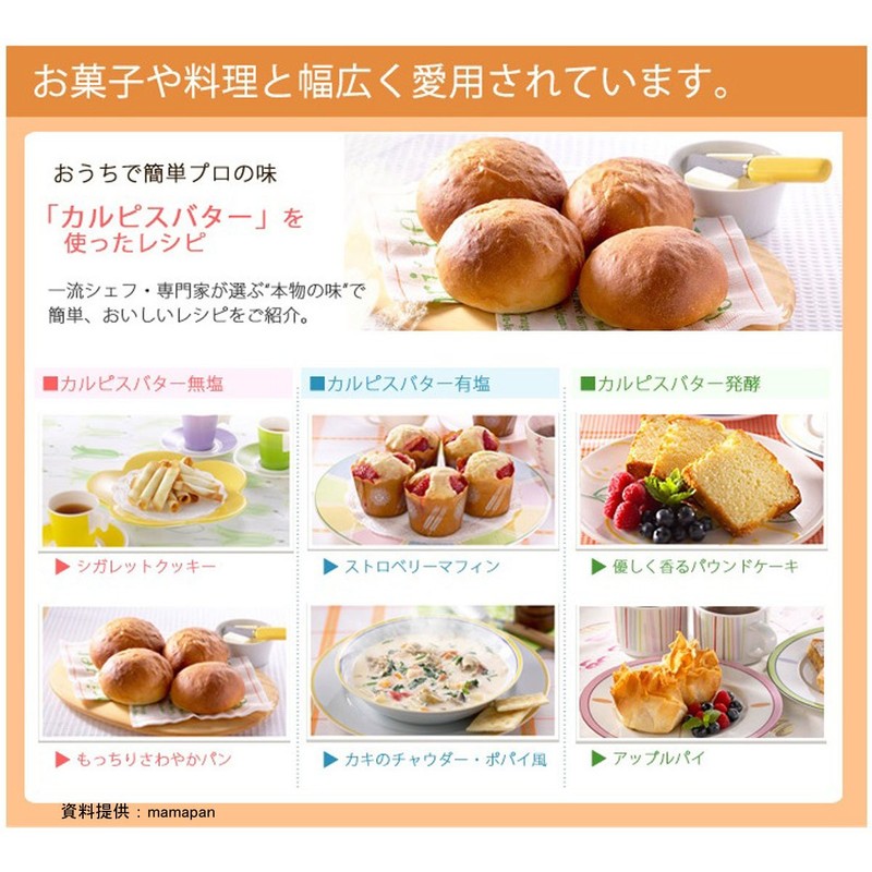 Butter Calpis Co., Ltd. Salted Butter 15.9 oz (450 g)