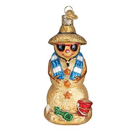 Old World Christmas Sand Snowman