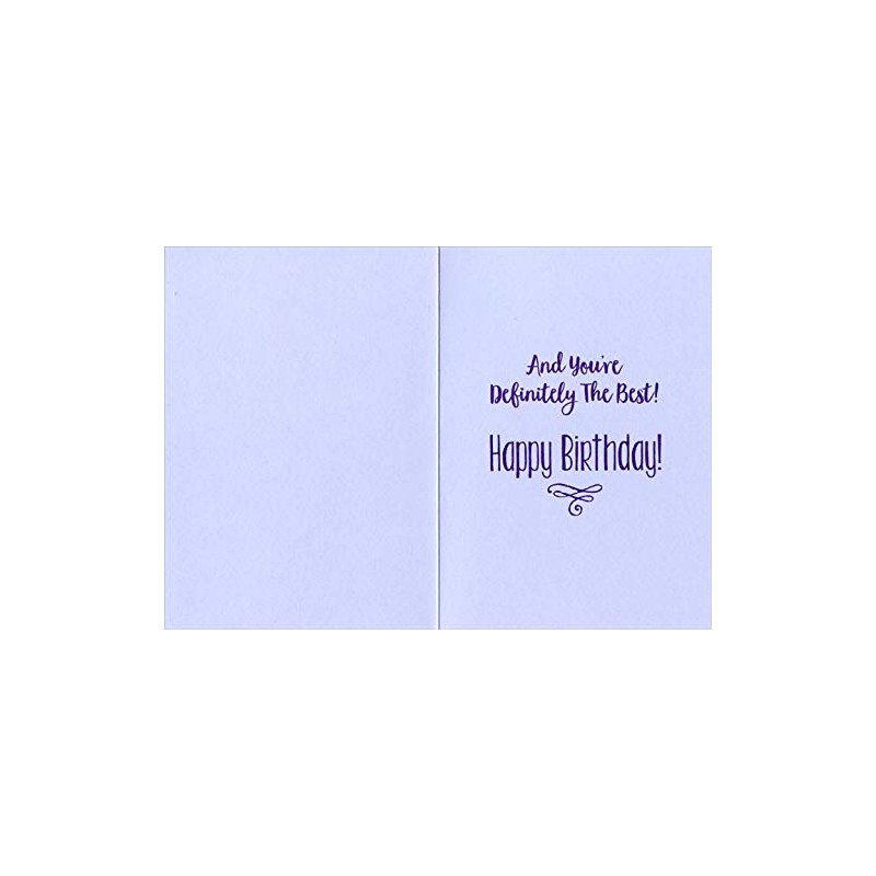 Designer Greetings Only The Best is Good Enough Birthday Card