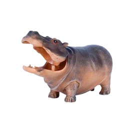 Nicoc Fish Tank Bubbler Decorations, Creative Hippo Aquarium Bubbler Decorations, Aquarium Bubbler Stone, Aquarium Resin Ornament Decorations (Hippo)