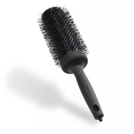 Olivia Garden Expert Blowout Speed Black Label - Matte Black - 55 - Ceramic Round Brush with Extra Long Barrel for 25% Faster Blowouts