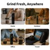 Portable Electric Coffee Grinder – Rechargeable Coffee Bean Grinder with