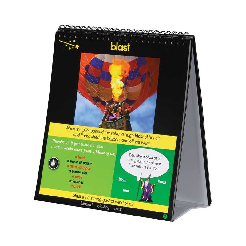 Really Good Stuff Word Wizard Flip Chart - 1 flip