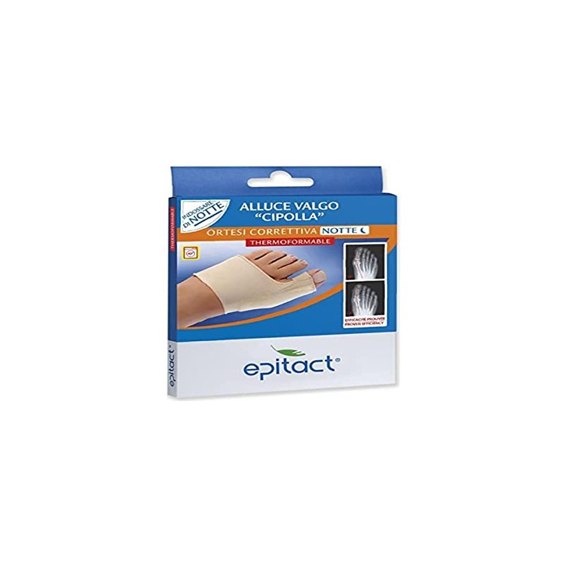 Epitact Pharma Ortesi Correttiva Alluce Valgo Rigida Notte, L -