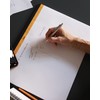 Rhodia 194040C Desk Pad with Weekly Calendar, Linen Spine, 60