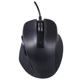 Digio2 Z Ultimate Shape Wired Mouse 5 Button Blue LED Small Black 47505
