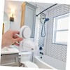 Operitacx Adjustable Wall Mounted Suction Shower Head Bracket Punch Base