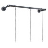HemePaha Metal Plant Hanger Indoor with 3 Hanging Chains, 38.2