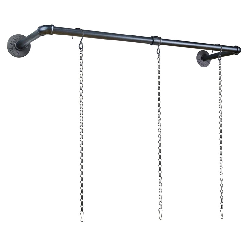 HemePaha Metal Plant Hanger Indoor with 3 Hanging Chains, 38.2