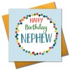 Pom Pom"Happy Birthday, Nephew" Greeting Card, POM039