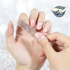 Naekkeodeuktem Transparent Glass Nail File Self Nail Care Sanding