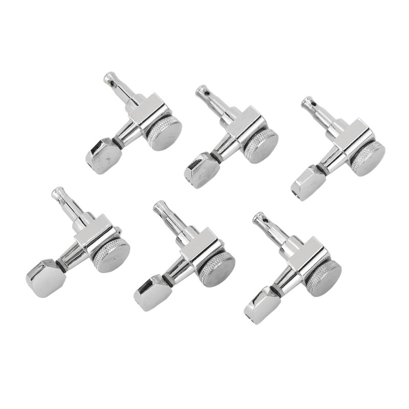 6 Set Tuning Pegs Electric Guitar Machine Heads Tuners Parts