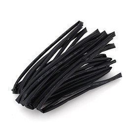 Black Diameter 3mm Heat Shrink Tubing, Electric Insulation Tube Heat Shrink Wrap Cable Sleeve, Shrinkable Tube 5 Meter