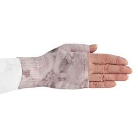 Lymphedivas Romantic Rose Medical Graduated Compression Gauntlet for Lymphedema (30-40 mmHg Large)